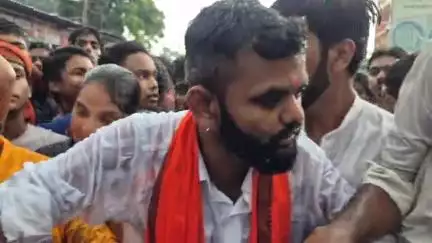 हसनपुरा: दुष्कर्म से परेशान नाबालिग छात्रा की आत्महत्या के मामले में हसनपुरा में बजरंग दल का आक्रोश मार्च