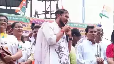 বর্ধমান ১: উত্তর ফটকের সভাতে দেবাংশু ভট্টাচার্য বললেন পরের বছর বিধানসভায় উঠবে তারা লাটে, বাংলা ভাষা শুনলে যাদের চতুর দিকে ফাটে