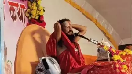 बड़ा मलेहरा: बड़ामलहरा: शिव महापुराण कथा में सांसद राहुल लोधी हुए शामिल, उमड़ा श्रद्धालुओं का सैलाब