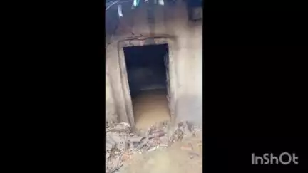 तिसरी: मूसलाधार बारिश में मिट्टी का घर गिरा, गरीब परिवार हुआ बेघर
