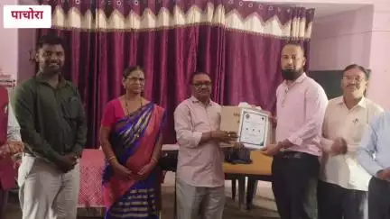 पाचोरा: कृतीमधून शिकवणाऱ्या शिक्षकांचा ‘Post of the Month’ अंतर्गत गट साधन केंद्र येथे गौरव,