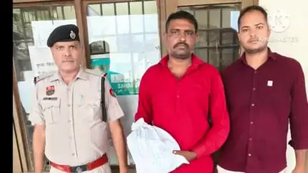पानीपत: 1 किलो 290 ग्राम गांजे के साथ नशा तस्कर गिरफ्तार