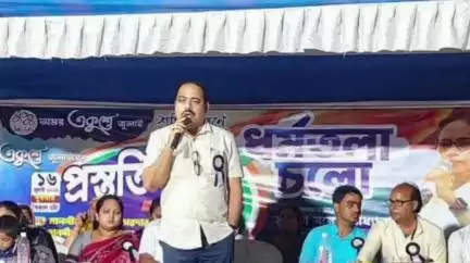 বারুইপুর: জাঙ্গালিয়া অঞ্চল তৃণমূল কংগ্রেসের পক্ষ থেকে ২১ শে জুলাই প্রস্তুতি সভায় উপস্থিত বারুইপুর পূর্বের বিধায়ক