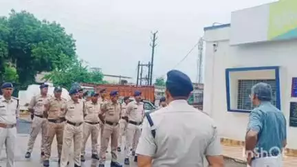 ब्यौहारी: एसपी रामजी श्रीवास्तव ने किया ब्यौहारी थाने का औचक निरीक्षण