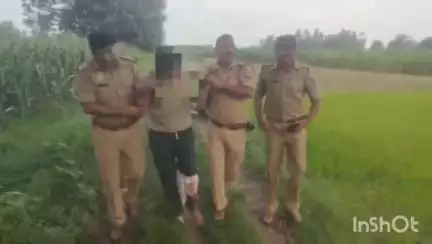 नगीना: कोतवाली देहात क्षेत्र में गौकशी के हिस्ट्रीशीटर अभियुक्तों और पुलिस के बीच मुठभेड़ में 2 गिरफ्तार, 1 के पैर में गोली लगी