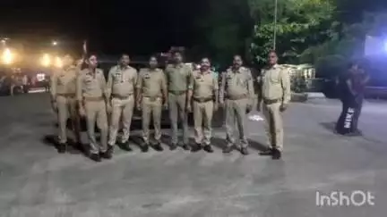 जानसठ: भोपा गंग नहर पटरी मार्ग पर कांवड़ यात्रा को देखते हुए रात्रि में पुलिस फोर्स अलर्ट, SSP और DM सड़क पर उतरे