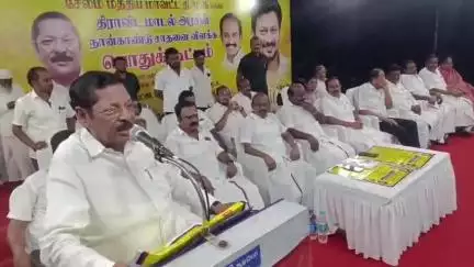 சேலம்: திமுகவின் கொள்கை வரலாறு எடப்பாடிக்கு தெரியாது.. கோட்டை மைதானத்தில் ஆர் எஸ் பாரதி பரபரப்பு பேச்சு