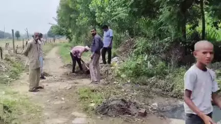 साढौरा: पब्लिक एप पर खबर चलने के बाद नगर निगम ने साढ़ौरा के वार्ड 11 में करवाई साफ-सफाई