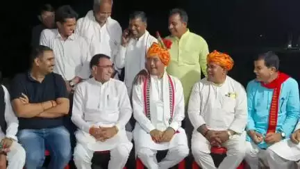 राजगढ़: राजगढ़ सांसद और राज्य मंत्री हबीपुरा में आयोजित कार्यक्रम में शामिल हुए