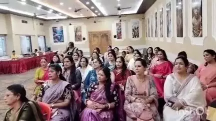 बालाघाट: इनर व्हील क्लब ऑफ बालाघाट टाइग्रेस के पदाधिकारियों ने पदभार ग्रहण किया, निजी धर्मशाला में हुआ आयोजन