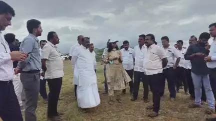 ಪಾವಗಡ: ಪಾವಗಡ ಸಿಎಂ ಕಾರ್ಯಕ್ರಮಕ್ಕೆ ಸಜ್ಜು, ಸಿದ್ದತೆಗಳನ್ನು ಪರಿಶೀಲನೆ ನಡೆಸಿದ ಶಾಸಕರು