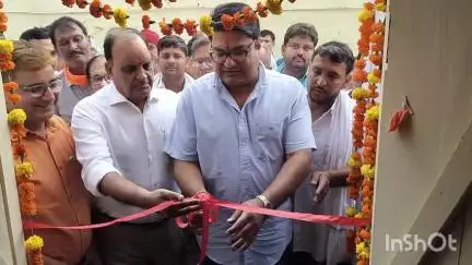 कुम्हेर: कुम्हेर सीडीपीओ कार्यालय में विधायक ने आदर्श आंगनवाड़ी केंद्र और बेटी की लाइब्रेरी का उद्घाटन किया
