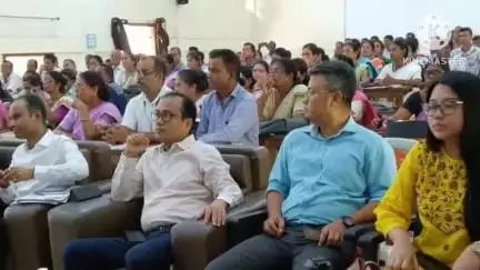 নলবাৰী: নলবাৰী মহাবিদ্যালয়ত অনুষ্ঠিত দুদিনীয়া BLO পৰ্যবেক্ষক আৰু BLO সকলৰ প্ৰশিক্ষণ কাৰ্যসূচীত উপস্থিত মুখ্য নিৰ্বাচনী বিষয়া