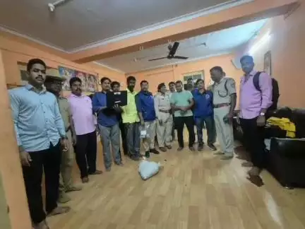 ದಾವಣಗೆರೆ: ನಗರದಲ್ಲಿ ಚಾಕಲೇಟ್‌ನಲ್ಲಿ ಗಾಂಜಾ ಮಿಕ್ಸ್ ಮಾಡಿ ಮಾರಾಟ; 160 ಚಾಕಲೇಟ್, 1115 ಕೆಜಿ ಗಾಂಜಾ ವಶ