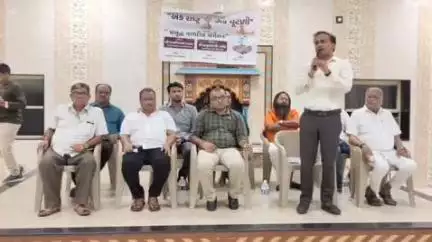 ઉના: ઉના માધવબાગ ખાતે એક રાષ્ટ્ર એક ચુટણી સંદર્ભ ધારાસભ્ય ના અધ્યક્ષ સ્થાને મહત્વની બેઠક યોજાઇ.