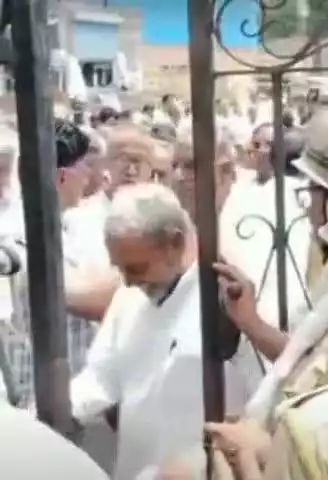 चूरू: चूरू के बीदासर गोशाला में कर्मचारियों पर हमले के खिलाफ कार्रवाई की मांग को लेकर सौंपा गया ज्ञापन