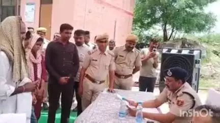 बालेसर: जोधपुर रेंज के आईजी ने बालेसर, शेरगढ, चामु थानों की बालेसर थाना स्तर पर की जनसुनवाई
