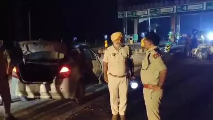 हनुमानगढ़: जिले भर में 'ए' श्रेणी नाकाबंदी, एसपी हरी शंकर और एएसपी जनेश तंवर ने अलग-अलग नाकों का किया निरीक्षण