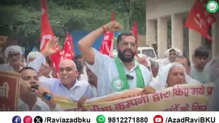 बीमा क्लेम के लिए सड़कों पर उमड़े जन सैलाब के मुख्य दृश्यों के साथ लोहारू के आंदोलन की आगामी रणनीति पर मीडिया के साथियों से चर्चा।