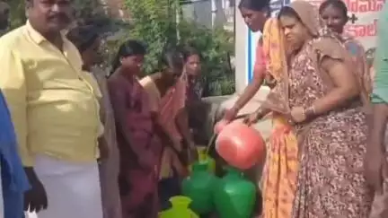 ఎమ్మిగనూరు: ఎమ్మిగనూరు : ఎమ్మెల్యే బీవీ జయ నాగేశ్వర్ రెడ్డి చొరవతో గోనెగండ్ల మండలం పెద్దమరివీడు లో తీరిన తాగినీటి సమస్య
