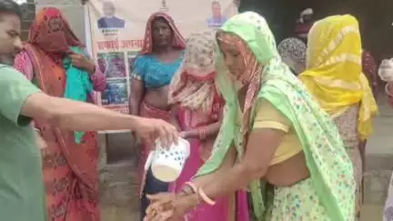 भारत सरकार के सफाई अपनाओ, बीमारी भगाओ अभियान के अंतर्गत पावटा में कार्यक्रम का आयोजन