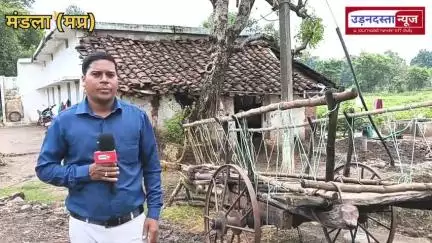 मंडला: ग्राम पीपरपानी के लोग जितना कीचड़ भरे रोड से परेशान, उतना ही सरपंच से परेशान, वर्षों से नहीं बन पाई सड़क