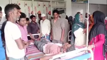 हसनपुर: रहरा के गांव बुरावली में बदमाशों ने व्यापारी के घर पर भोला धाबा, नगदी सहित लाखों की डकैती की, व्यापारी घायल