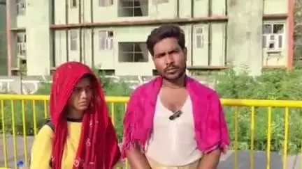 बुलंदशहर: नाराज समाज को मनाने के लिए हरिद्वार से 650 किलोमीटर मंदिर तक कावड़ ले जा रहा नव विवाहित जोड़ा गुलावठी पहुंचा