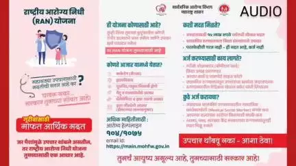 गरिबांसाठी आर्थिक मोफत मदत 
राष्ट्रीय आरोग्य निधी