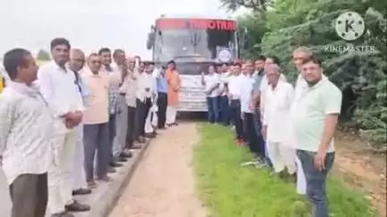 नावां: अमित शाह के दौरे को लेकर नावाँ विधानसभा क्षेत्र से कार्यकर्ताओं ने किया जयपुर कूच, कार्यकर्ताओं में जबरदस्त उत्साह