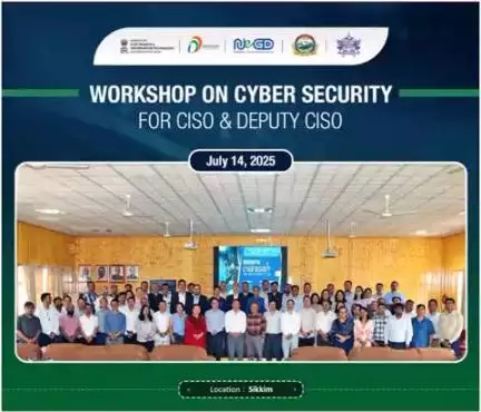 NeGD organises State Capacity Building Workshop for Chief Information Security Officers & Dy. CISO for the State of Sikkim

A Capacity Building Project under Digital India