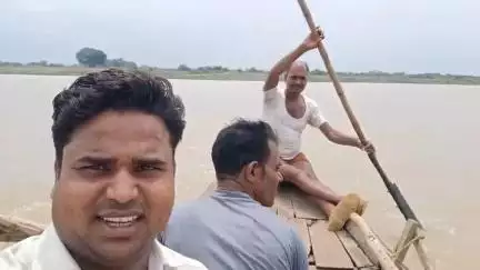 माधौगढ़: हुकुमपुरा, बिलौड, सुल्तानपुरा और जखेता चार गांव का संपर्क टूटा, नदी का बढ़ा जलस्तर, पीपन का पुल बंद, लोग परेशान