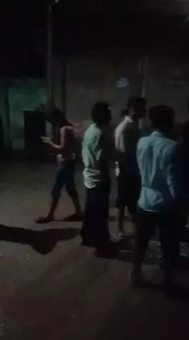 जिला संभल के गाँव मतिपुर में देखे गए चोर..