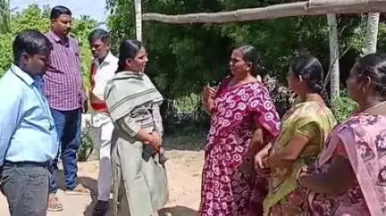திருச்செங்கோடு: கூத்தம்பூண்டியில் மாற்றுத்திறனாளிகள் கணக்கெடுக்கும் பணியை மாவட்ட ஆட்சியர் பார்வையிட்ட ஆய்வு செய்தார்