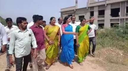 యర్రగొండపాలెం: దోర్నాలలో వైసీపీ రాష్ట్ర అధికార ప్రతినిధి శ్యామల పర్యటన