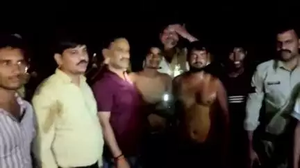 नरवर: नरवर के नया जैतपुर में 16-17 जुलाई की रात बरूआ नाले में फंसे चार लोग, प्रशासन ने सुरक्षित निकाला