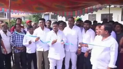 పటాన్​​చెరు: కాలనీలలో మిషన్ భగీరథ మంచినీటిని అందించడం సంతోషంగా ఉంది :  ఎమ్మెల్యే గూడెం మహిపాల్ రెడ్డి