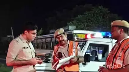 दौसा: दौसा जिले के संपूर्ण थाना क्षेत्र में हुई ए श्रेणी की नाकाबंदी, पुलिस अधीक्षक सागर राणा ने किया निरीक्षण