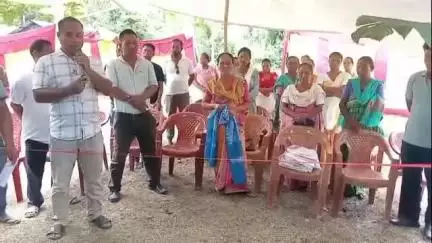 ওদালগুৰি: তামোলবাৰীত জিলা সভাপতি  হুনুফ দৈমাৰীয়ে শুভ উদ্বোধন কৰে অট্ৰানেটিভ পাৰ্টি অব বড়োলেন্ডৰ তামোলবাৰী কাৰ্য্যলয়ৰ