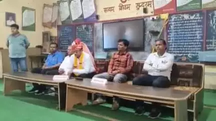 मारवाड़ जंक्शन: मारवाड़ जंक्शन के राजकीय उच्च माध्यमिक विद्यालय पर राष्ट्रीय शिक्षक संघ ने नवनियुक्त ब्लॉक शिक्षा अधिकारी का किया बहुमान