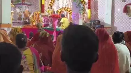 बल्दीराय: हनुमंत आश्रम शादीपुर में श्री राम कथा में राम के नामांकरण की कथा सुनकर श्रोता हुए भाव विभोर