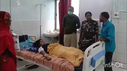 मेदिनीनगर (डालटनगंज): ट्रेन हादसे में घायल महिला होमगार्ड जवान गंभीर, पलामु एमएमसीएच अस्पताल में इलाज जारी
