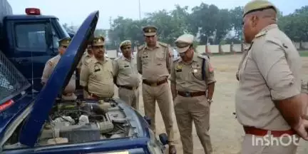 बागपत: एएसपी बागपत ने मंगलवार को परेड की सलामी लेकर बागपत पुलिस लाइन का किया निरीक्षण