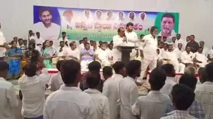 గుంతకల్లు: వైఎస్.జగన్ మోహన్ రెడ్డిని సీఎం చేయడమే ధ్యేయంగా పని చేయండి, పట్టణంలో జరిగిన వైసీపీ సమావేశంలో సతీష్ రెడ్డి
