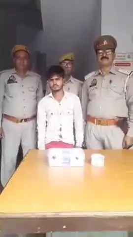 फिरोज़ाबाद: दक्षिण पुलिस ने तमचा-कारतूस और नकदी के साथ शातिर चोर को दबोचा, बड़ी कार्रवाई