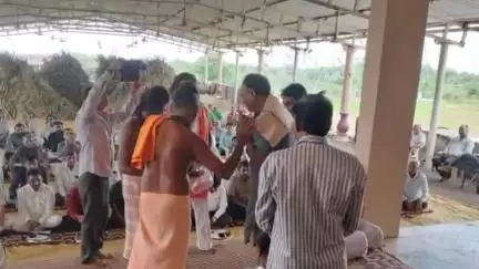 પાલીતાણા: શહેરના કૈલાશધામ સગાપરા ખાતે સાધુ સંતો અને આગેવાનોની બેઠક મળી, ધારાસભ્ય, પૂર્વ ધારાસભ્યો ઉપસ્થિત રહ્યા