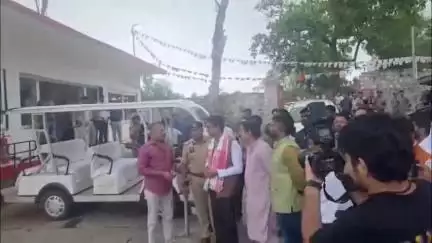 अंबिकापुर: मैनपाट पहुंचे वित्त मंत्री ओपी चौधरी ने भाजपा चिंतन शिविर की तैयारियों का लिया जायजा