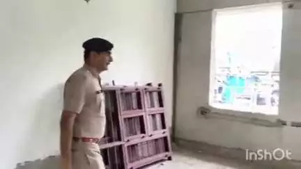 दौसा: दौसा के पुलिस उपाधीक्षक रवि प्रकाश शर्मा ने निर्माणाधीन कोतवाली थाने का किया निरीक्षण