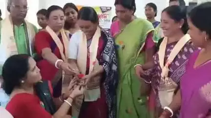 ঝাড়গ্রাম: ঝাড়গ্রামে জেলা মহিলা তৃণমূল উদ্যোগে আয়োজিত রক্তদান শিবির, উপস্থিত মন্ত্রী