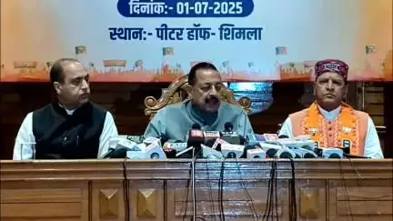 शिमला शहरी: केंद्रीय मंत्री जितेंद्र सिंह ने कहा, विपक्ष में कौन होगा अध्यक्ष, ये रसोईघर और मां-बेटा करते हैं तय